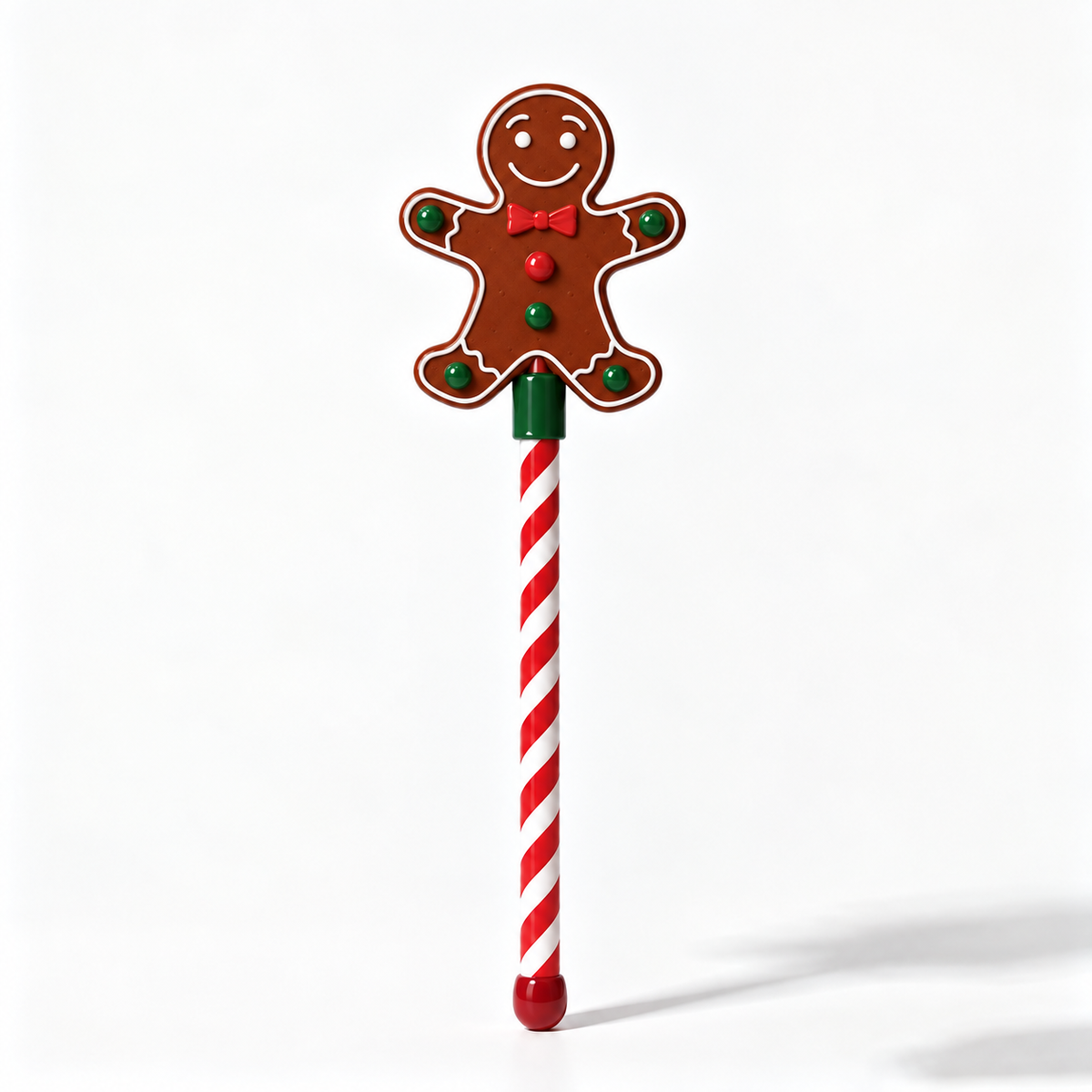 JingleTap card wand variants: Santa, Wreath, Christmas Tree, Gingerbread Man, Gift Box
