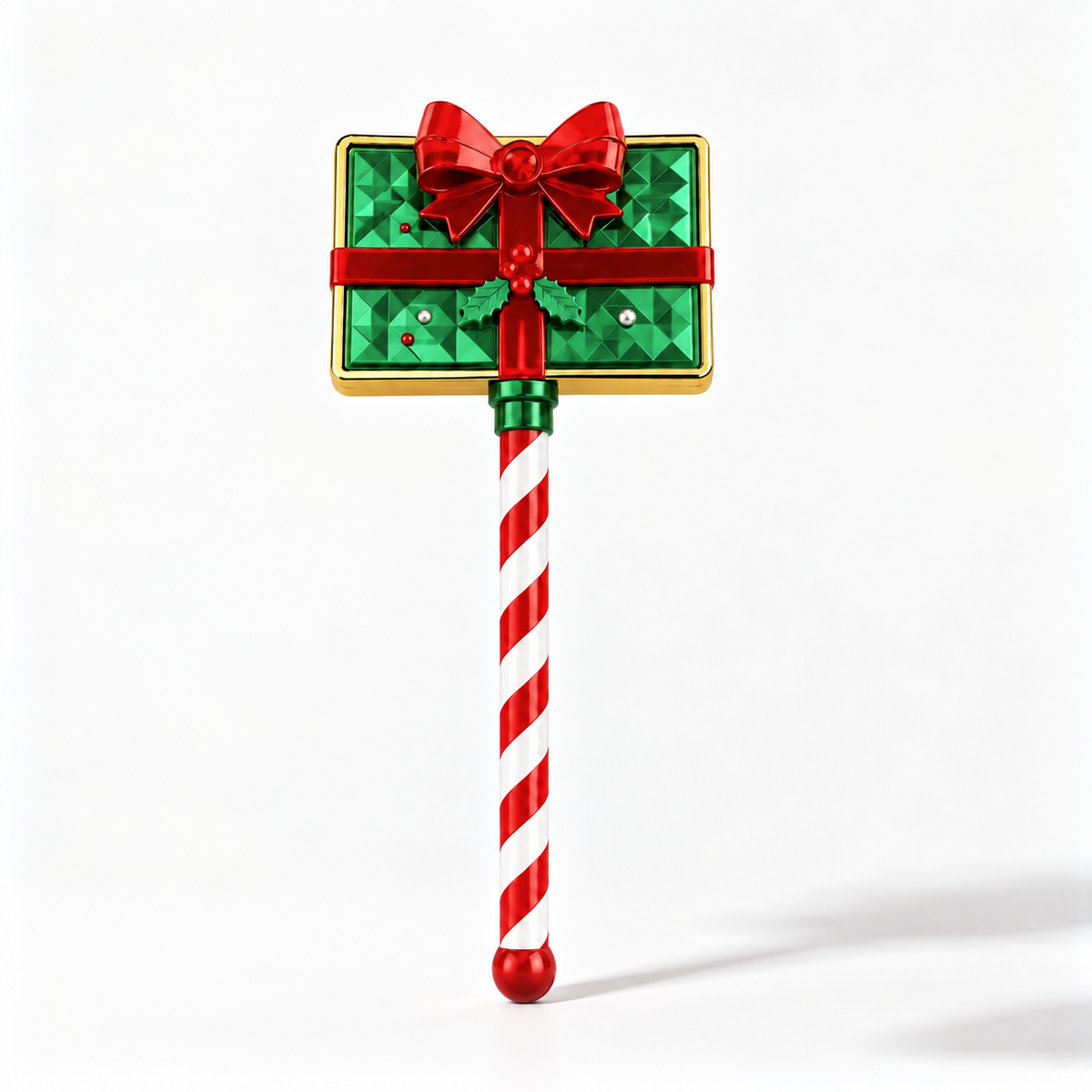 JingleTap Christmas card wand in gift box packaging, stocking stuffer idea