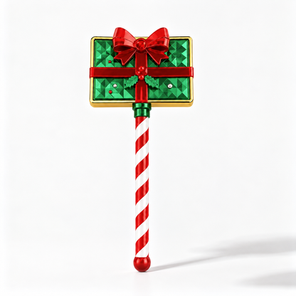 JingleTap Christmas card wand in gift box packaging, stocking stuffer idea